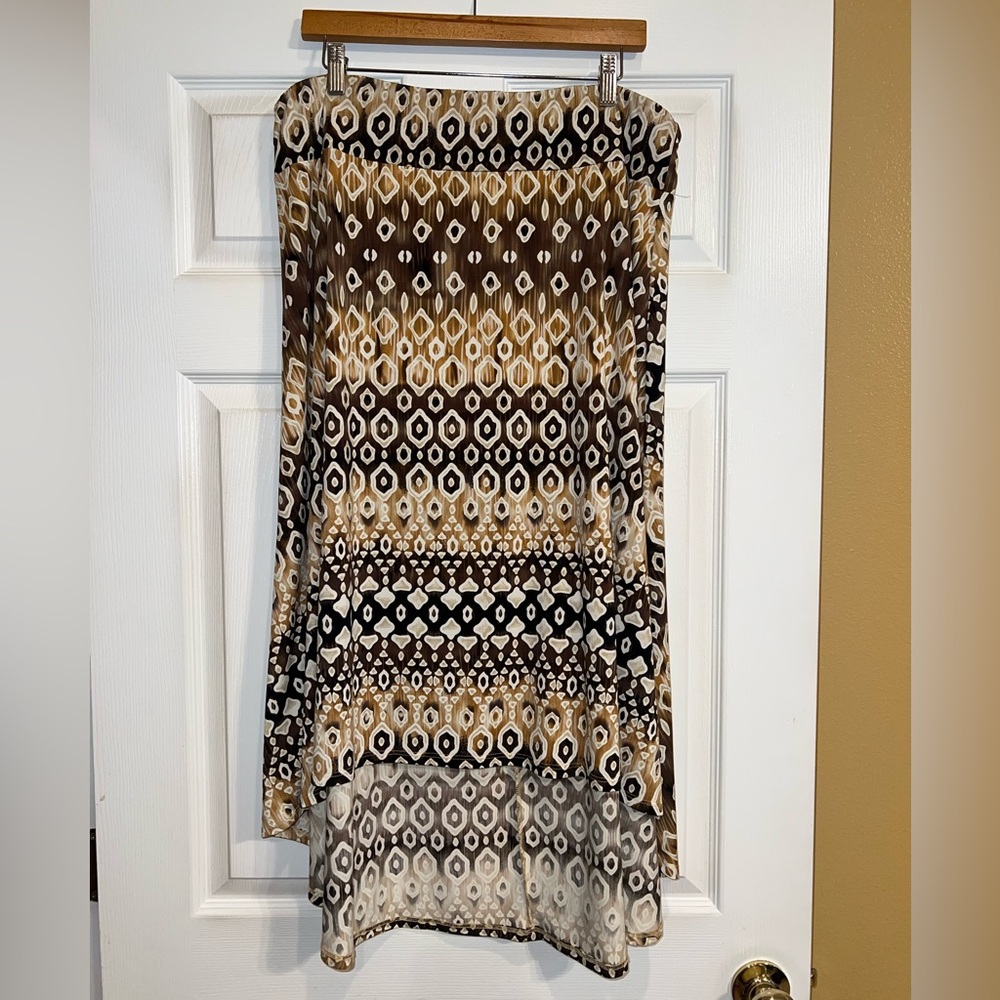 Cato high/low skirt. Size XL